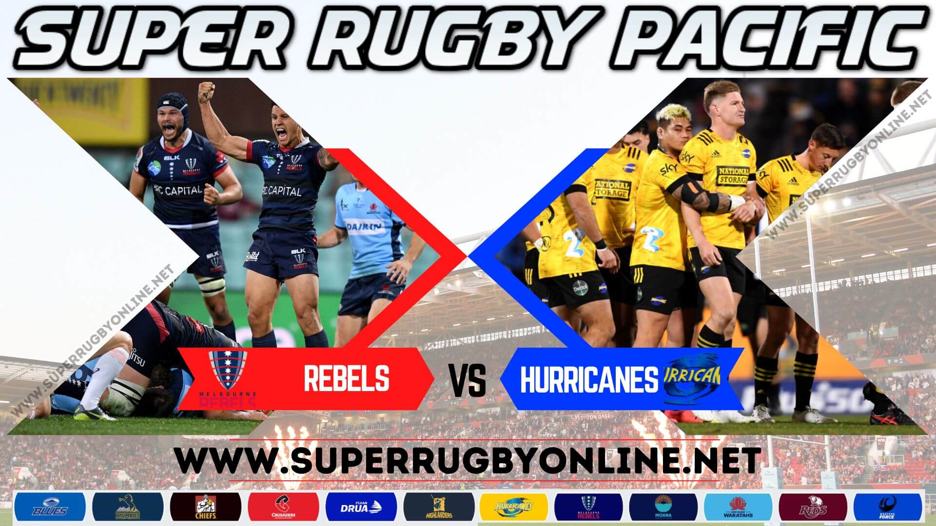 Rebels vs Hurricanes Result 2023 RD 2 | Super Rugby Pacific