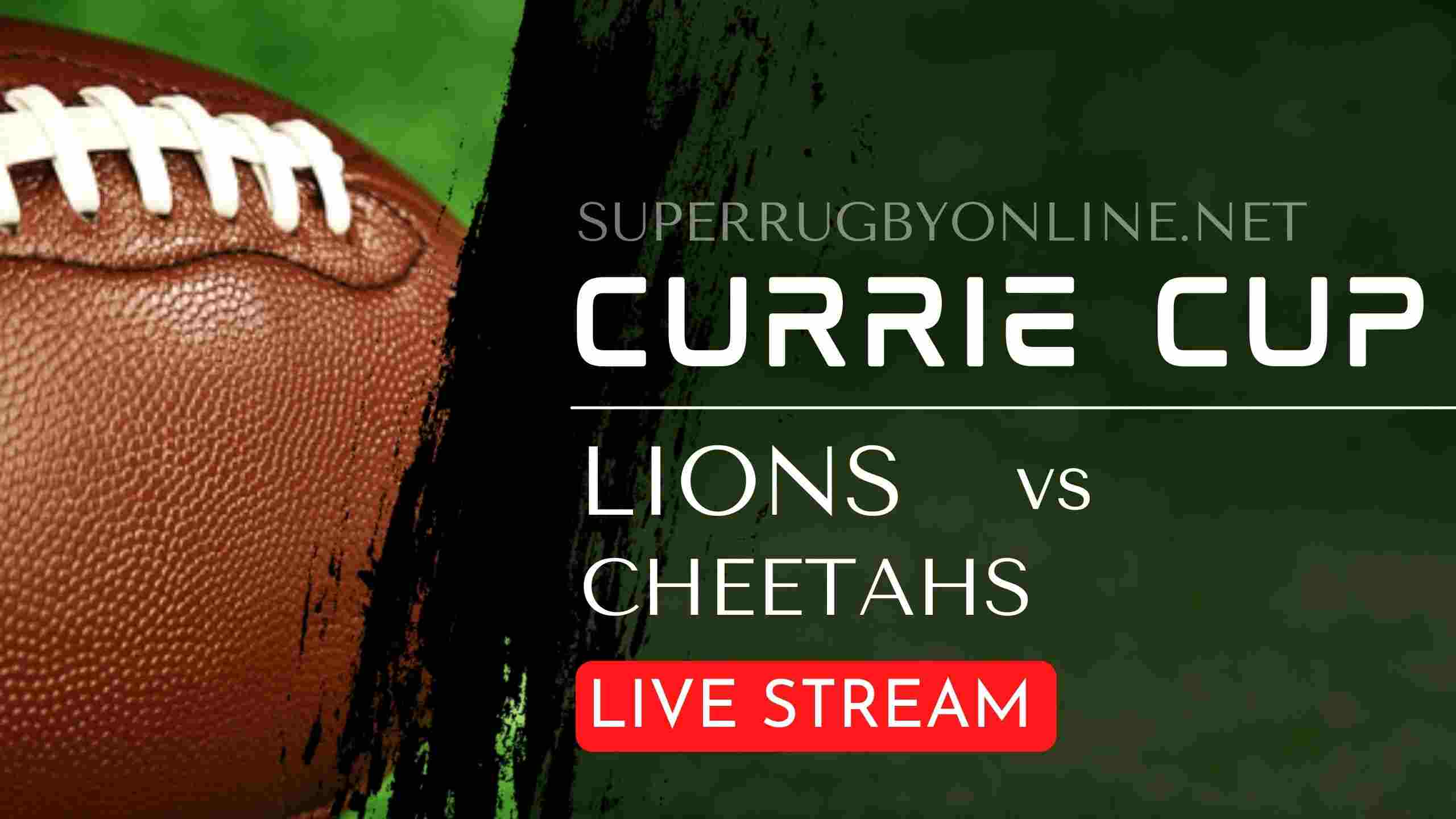 Lions VS Cheetahs Full Rugby Matches Live Online
