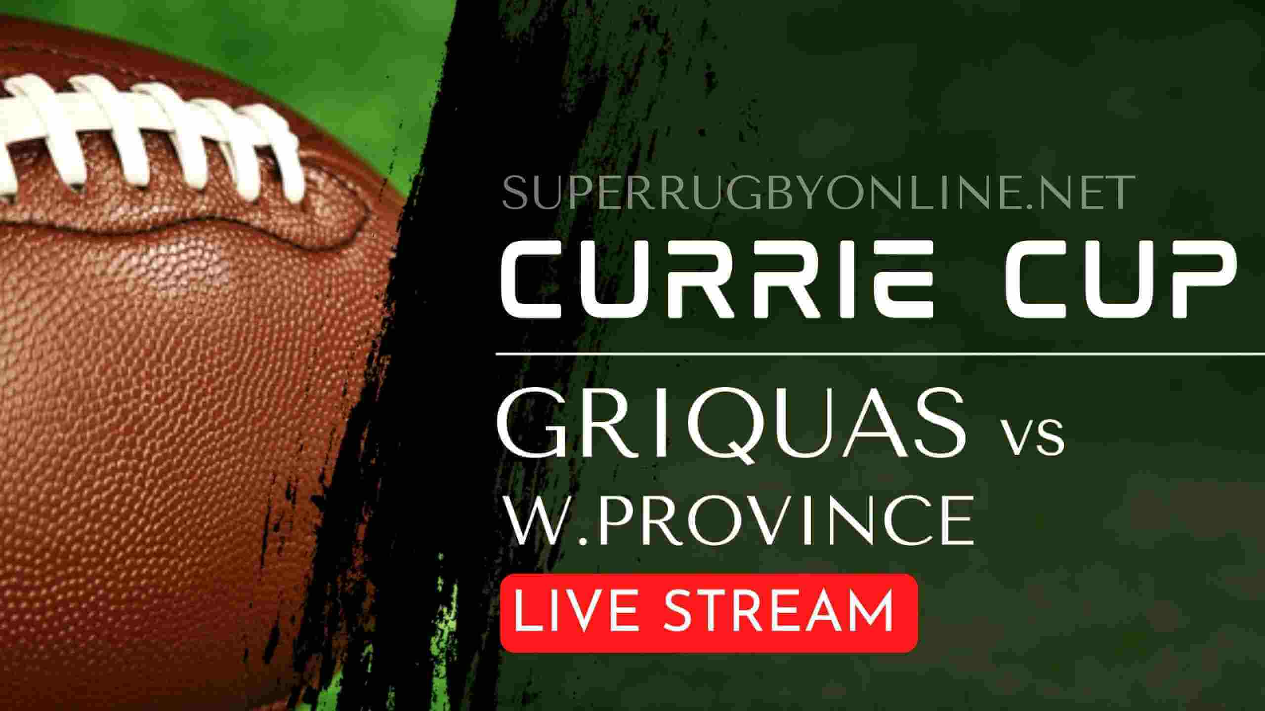 Griquas VS Western Province Full Rugby Matches Live Online
