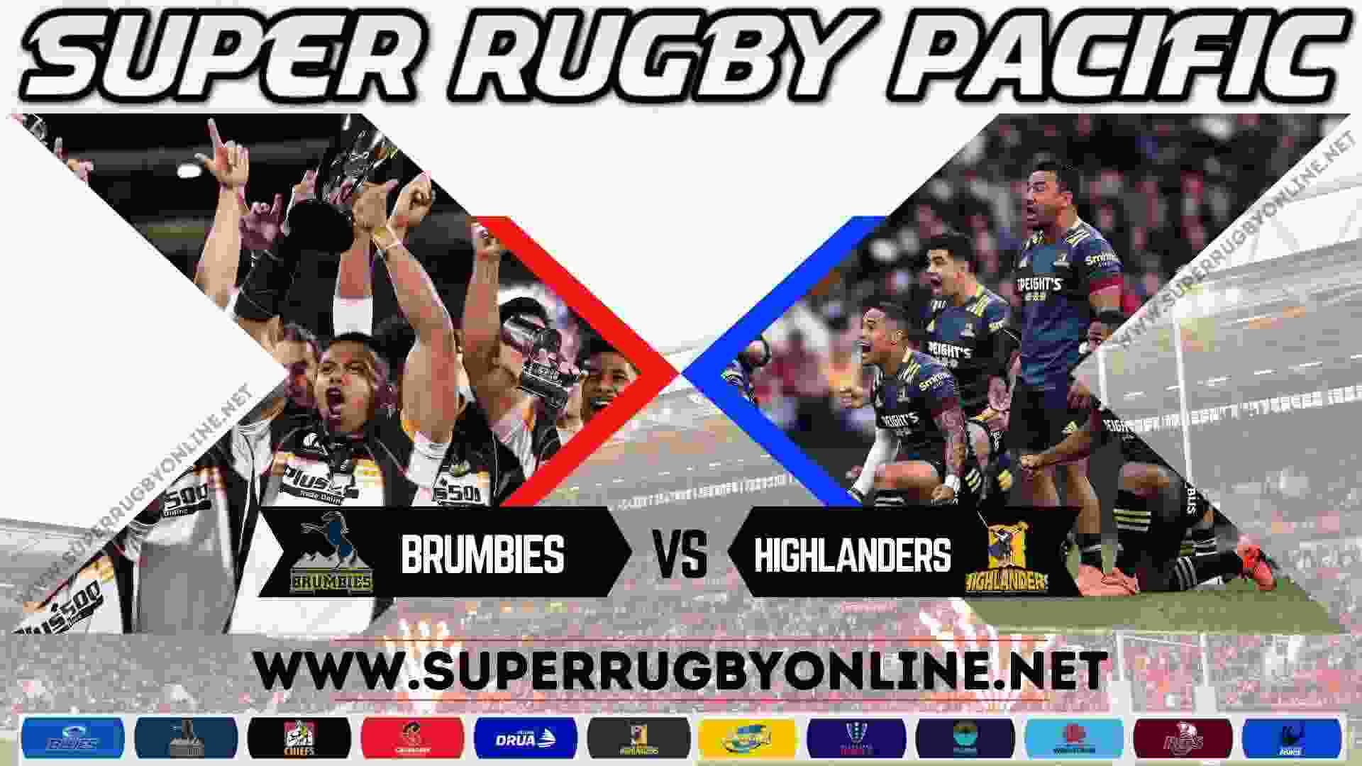 Brumbies Vs Highlanders Rugby Live
