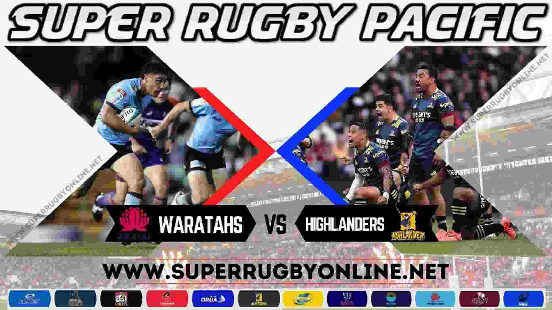 Watch Highlanders Vs Waratahs Broadcast