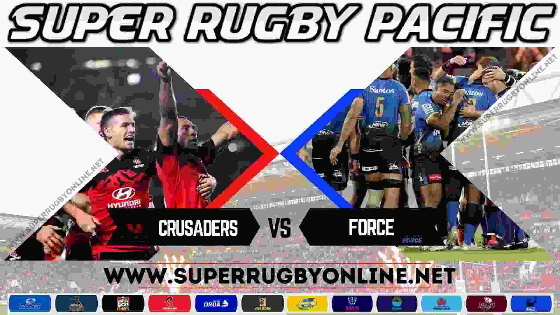 Live Crusaders Vs Force Coverage