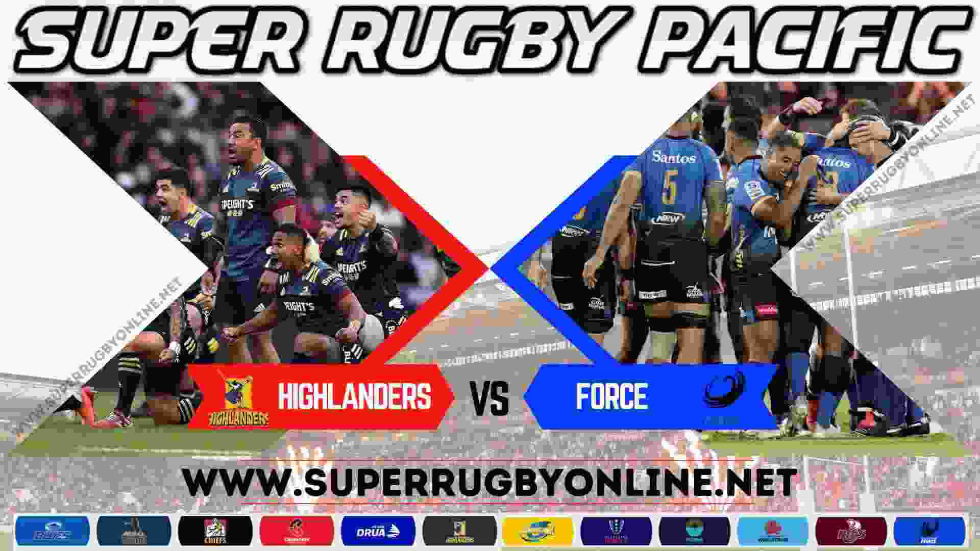 Live Highlanders Vs Western Force Stream