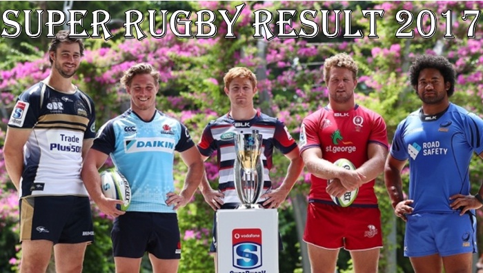 2017 Super Rugby Results