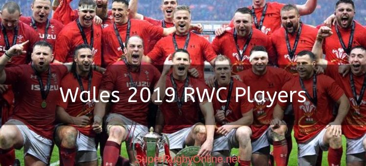 Wales 2019 RWC Players