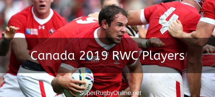 Canada 2019 RWC Players