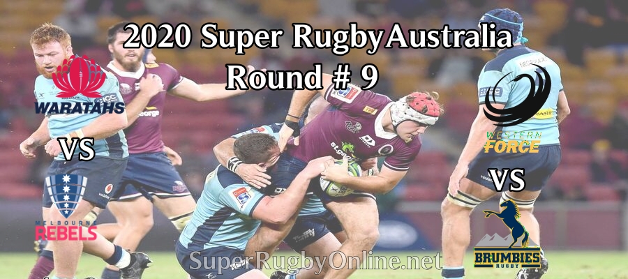 Round 9 Super Rugby AU 2020