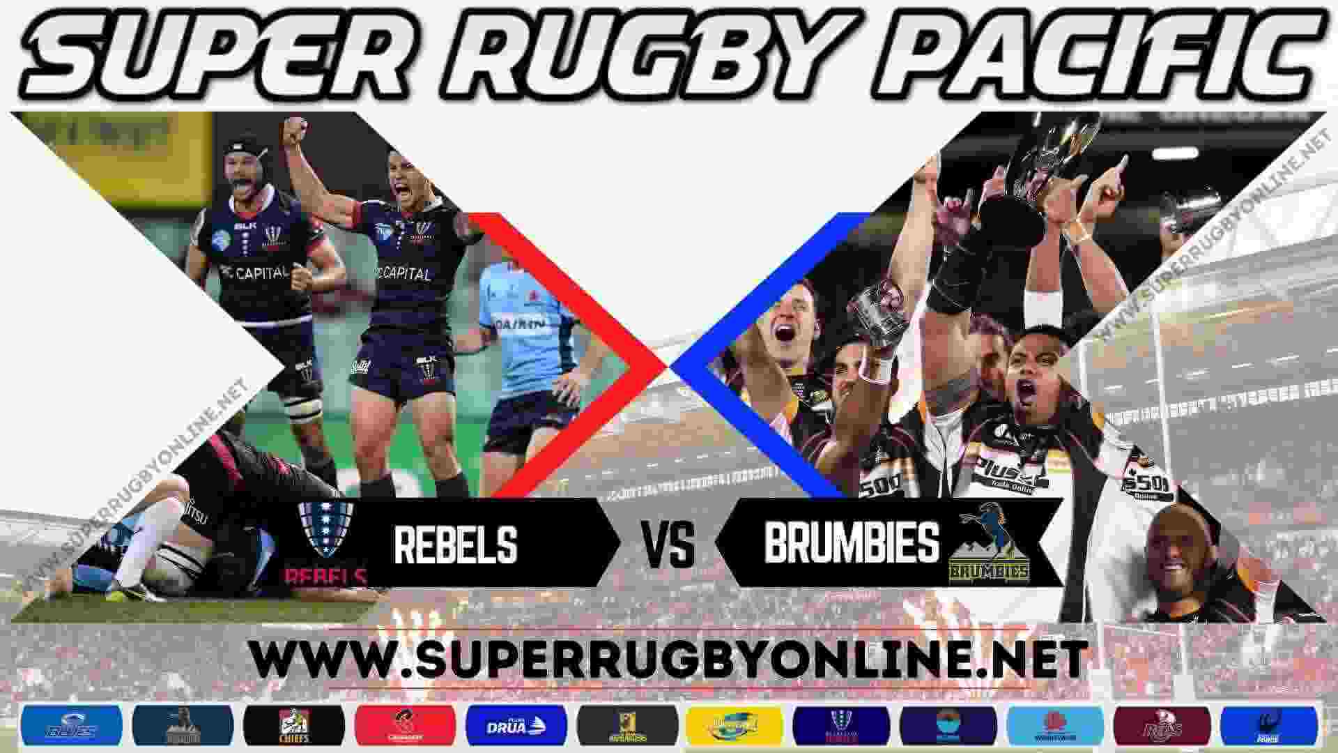 Rebels vs Brumbies Super Rugby Live Stream