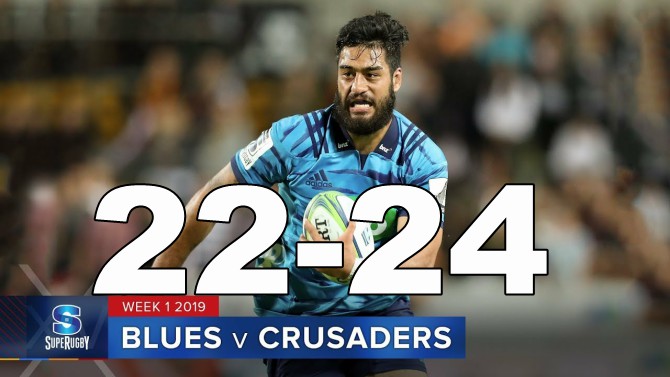 Highlights Round 1 Super Rugby Blues v Crusaders 2019