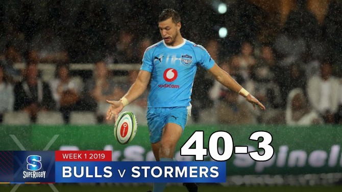 Highlights Round 1 Super Rugby Bulls v Stormers 2019