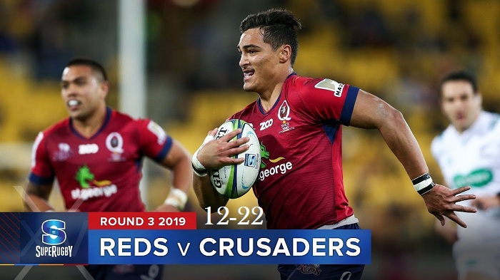 Highlights Round 3 Super Rugby Crusaders VS Reds 2019