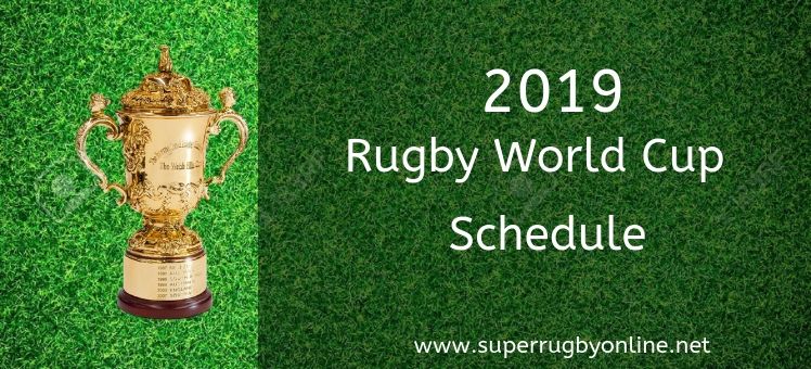 Rugby World Cup 2019 Fixture Rugby WC 2019 Live