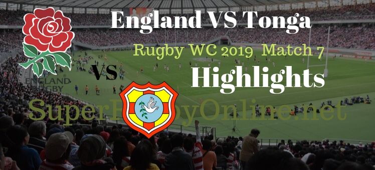 England VS Tonga RWC 2019 Highlights