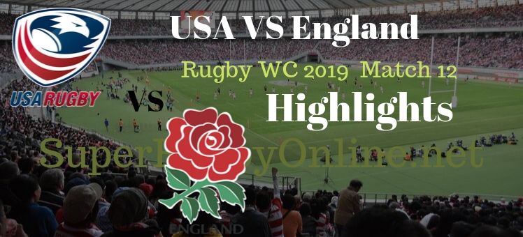 USA VS England RWC 2019 Highlights