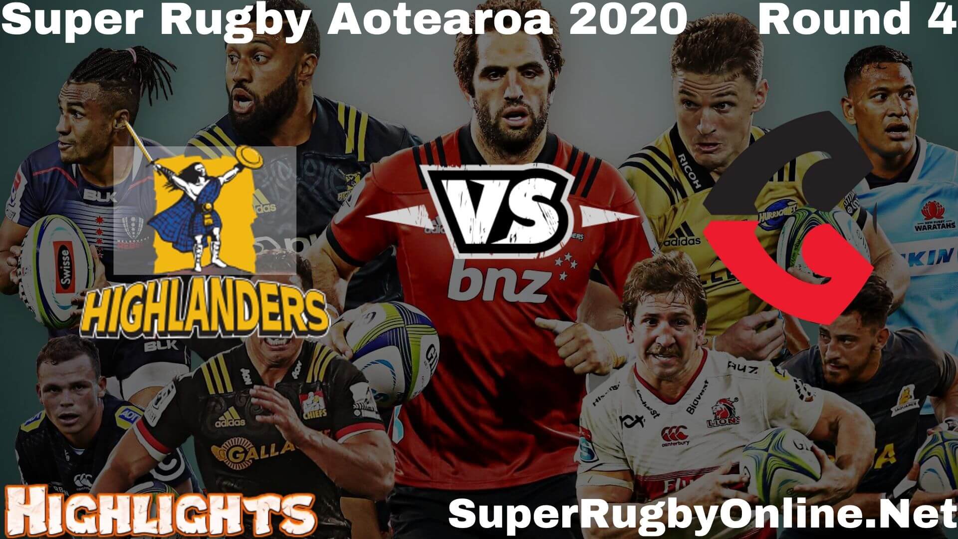 Highlanders VS Crusaders Highlights 2020 Rd 4