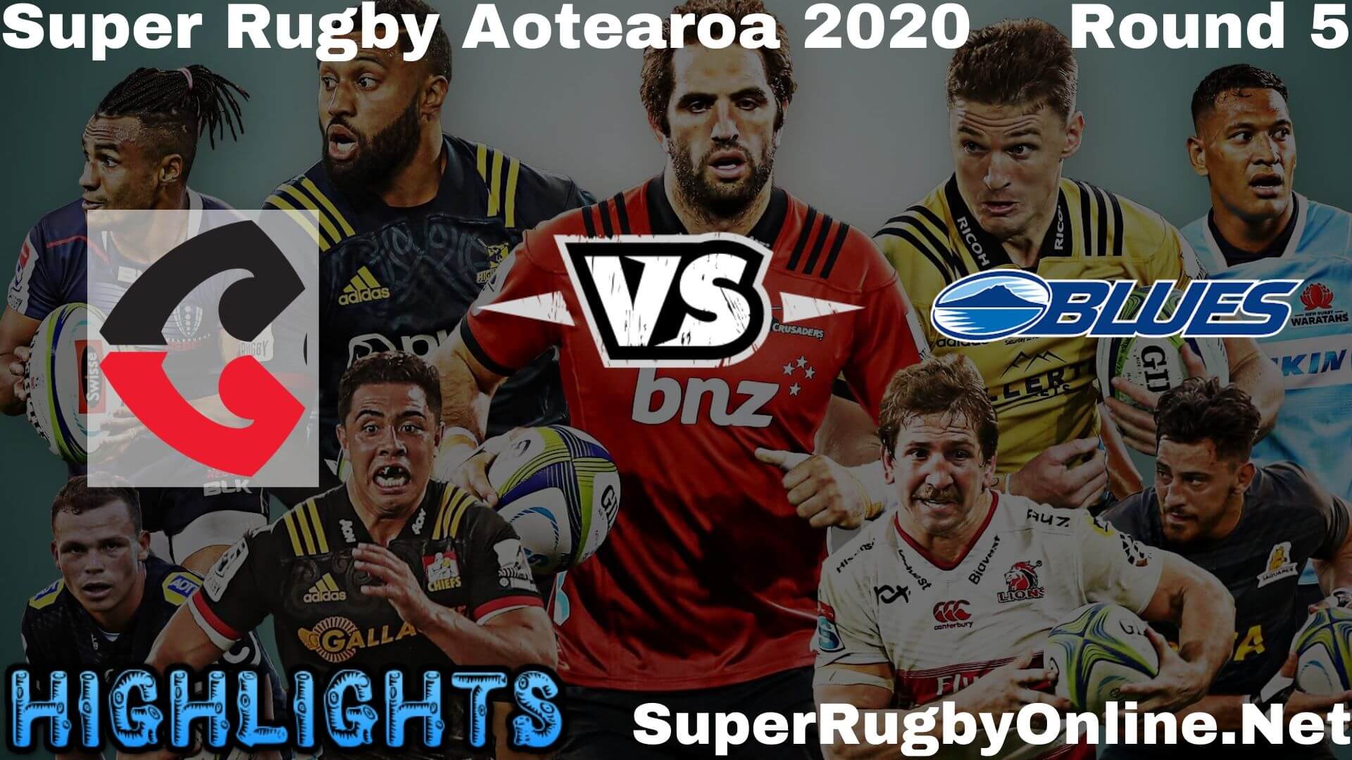 Crusaders Vs Blues Rd 5 Highlights 2020 Super Rugby Aoteatroa