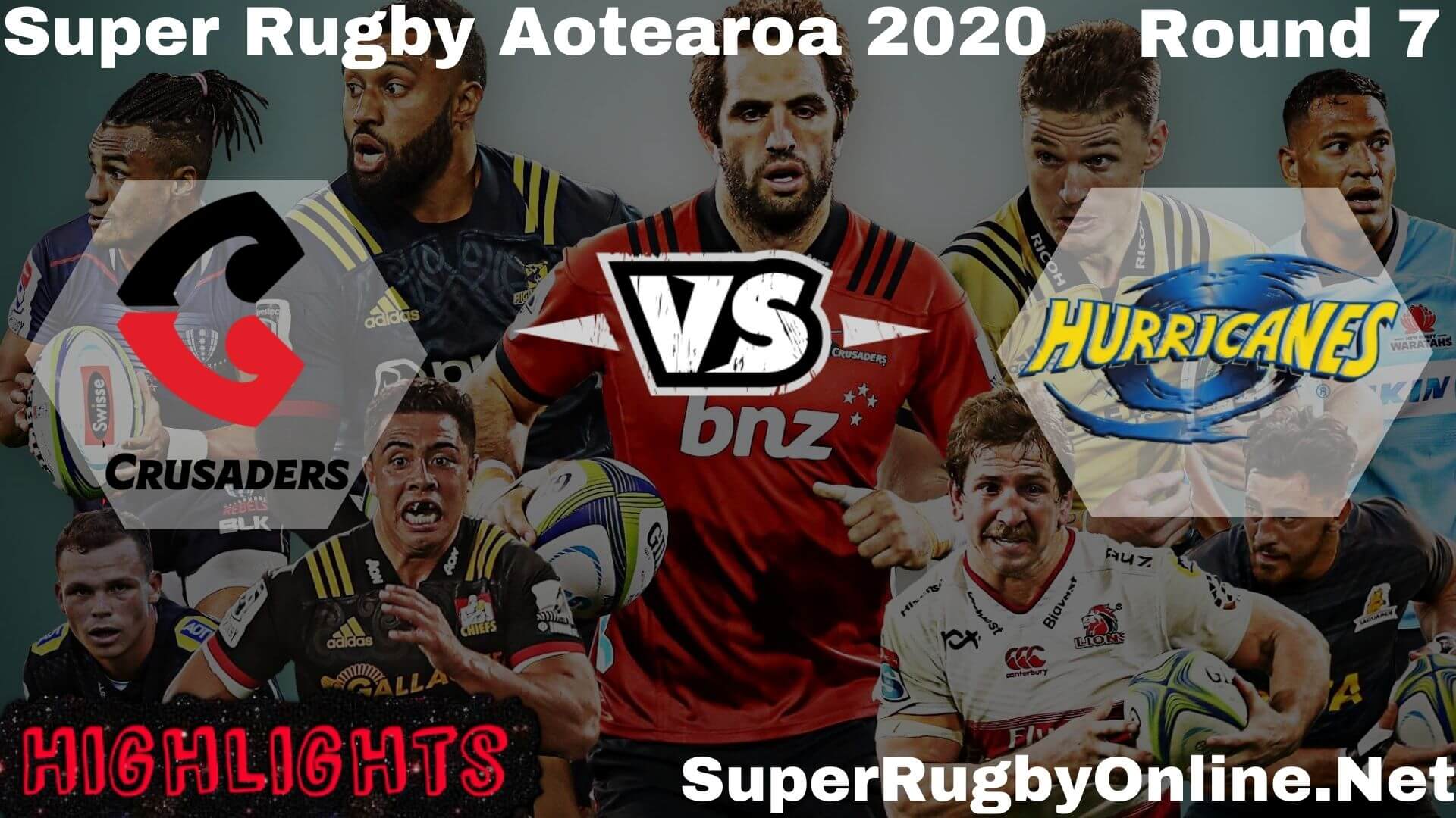 Crusaders Vs Hurricanes Rd 7 Highlights 2020 Super Rugby Aotearao