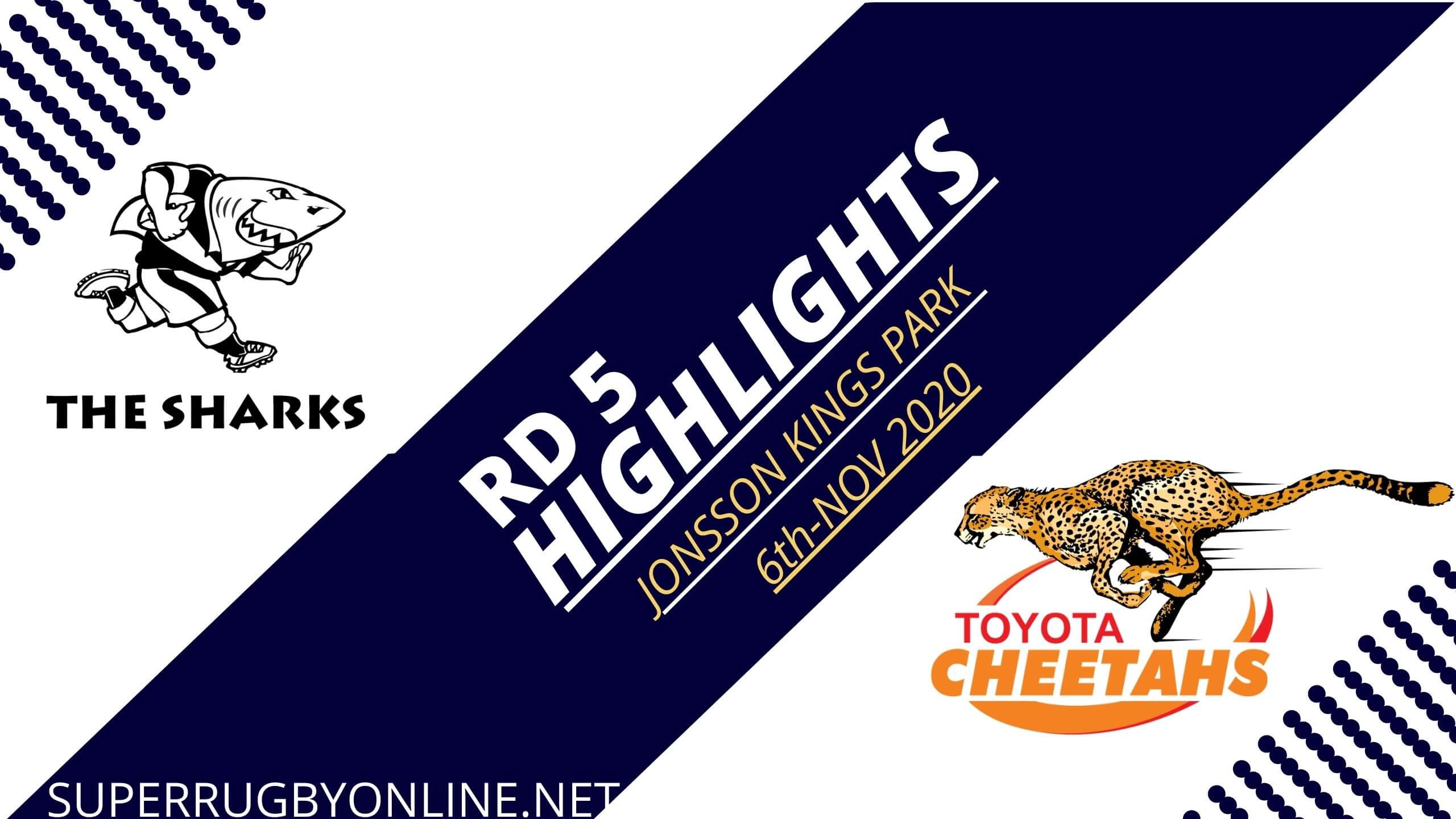 Sharks vs Cheetahs Rd 5 Highlights 2020