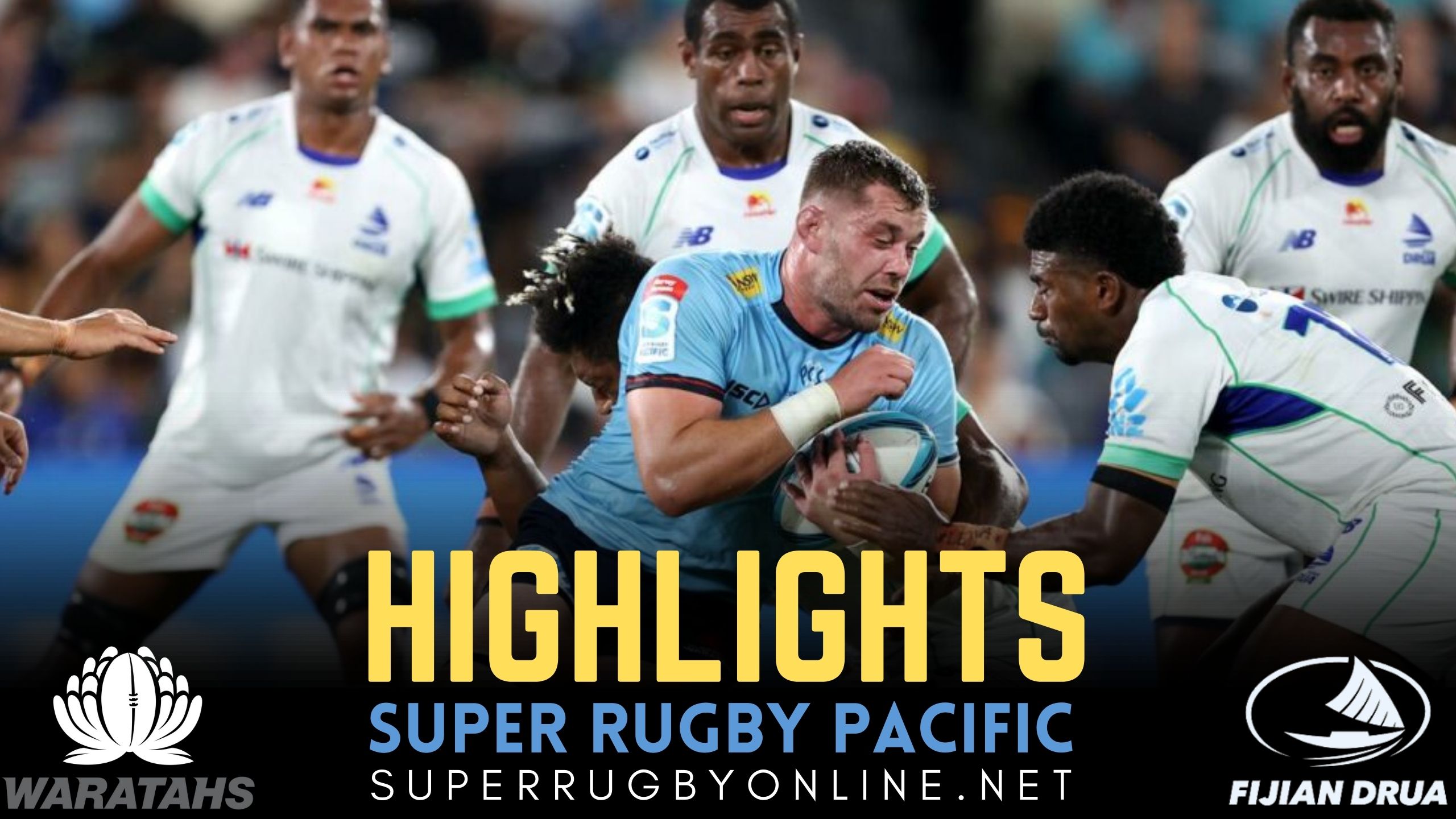 Waratahs Vs Fijian Drua Highlights 2022 Super Rugby Pacific