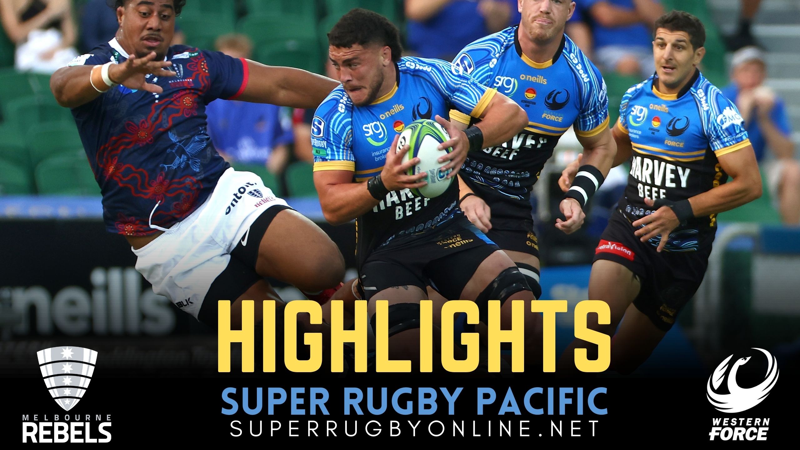 Rebels Vs Force Highlights 2022 Rd 2 Super Rugby Pacific