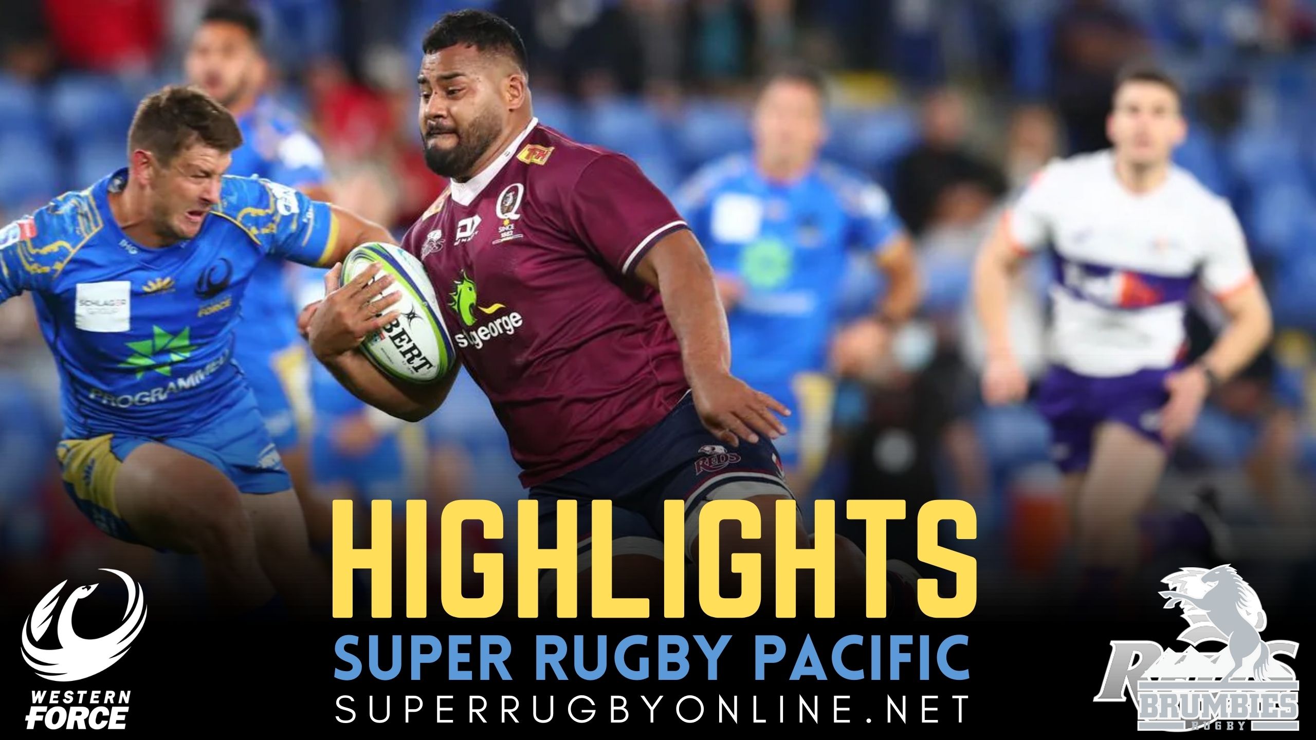 Force Vs Reds Highlights 2022 Rd 3 Super Rugby