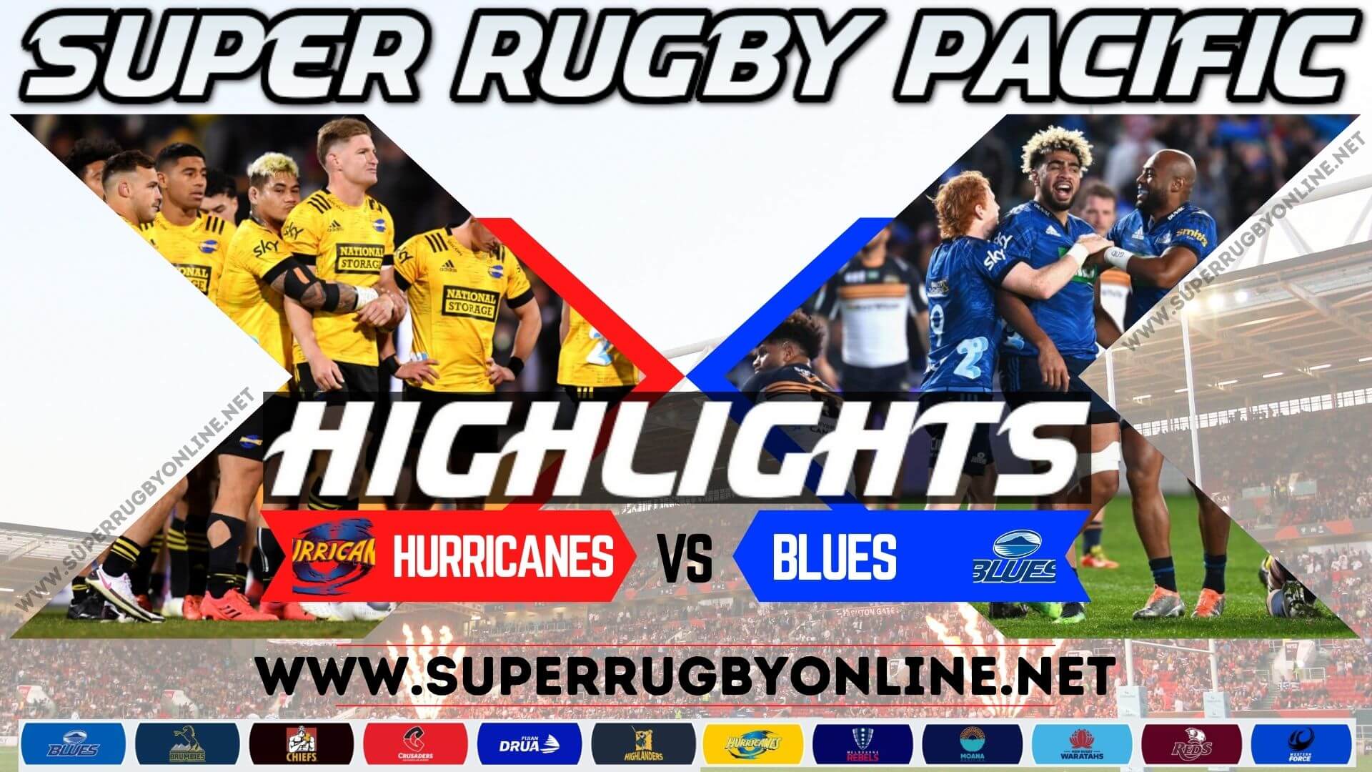 Hurricanes Vs Blues Highlights 2023 RD 3