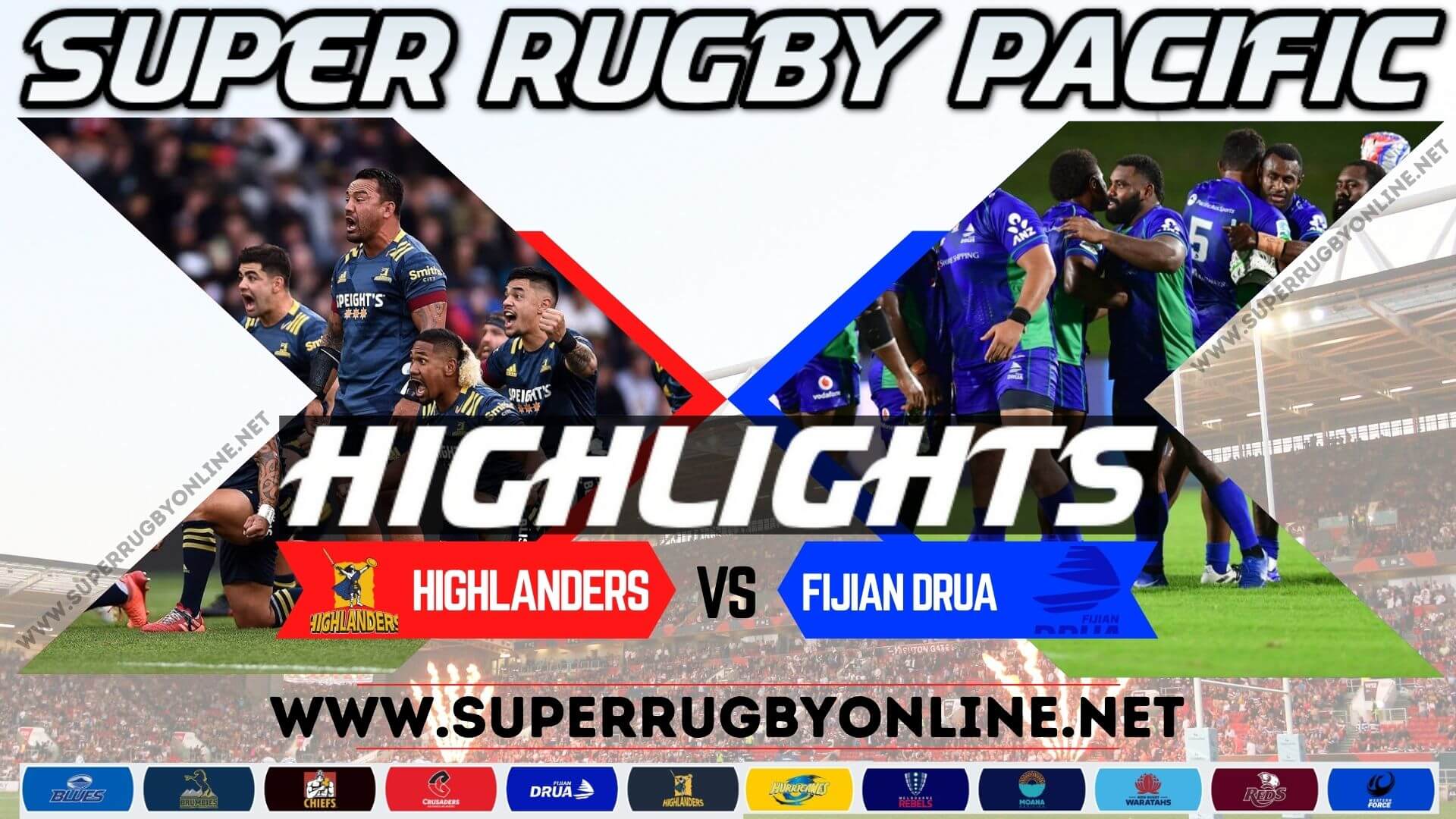 Highlanders Vs Fijian Drua Highlights 2023 RD 5