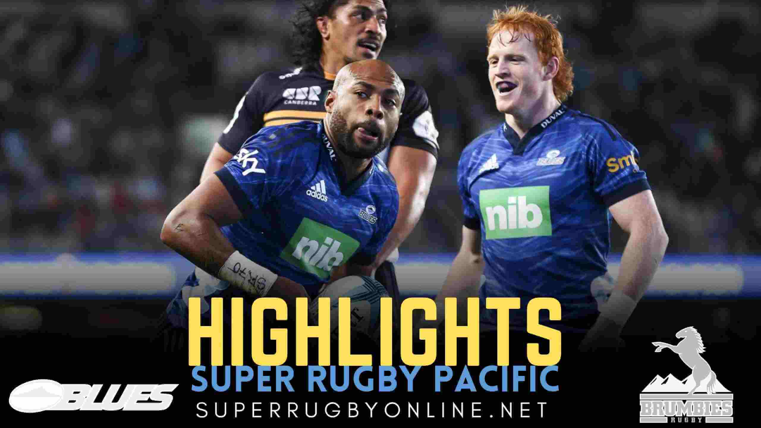 Blues Vs Brumbies SF Highlights 2022 Super Rugby Pacific