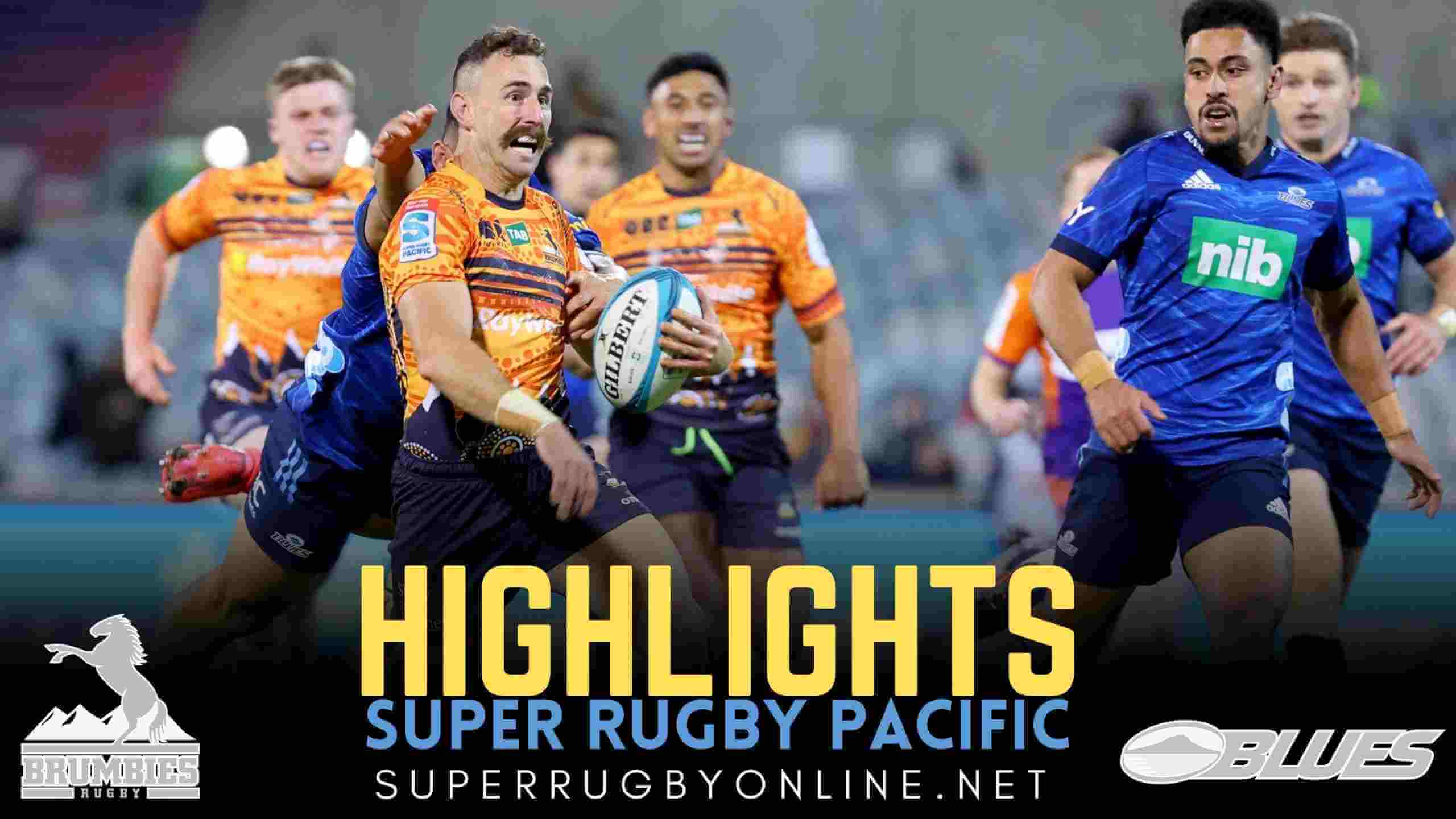 Brumbies Vs Blues Highlights 2022 Rd 14