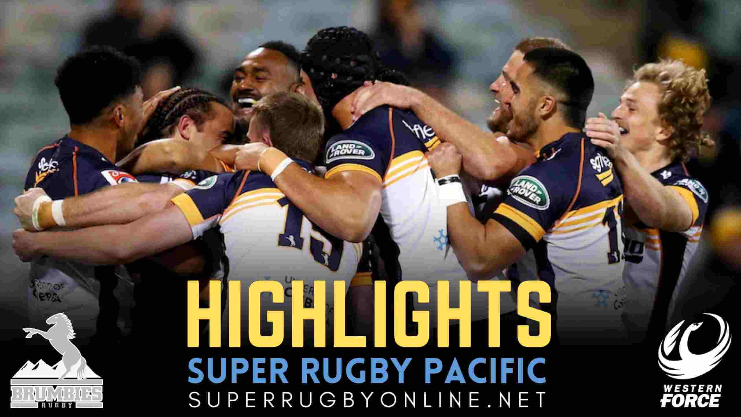 Brumbies Vs Force Highlights 2022 Super Rugby Pacific