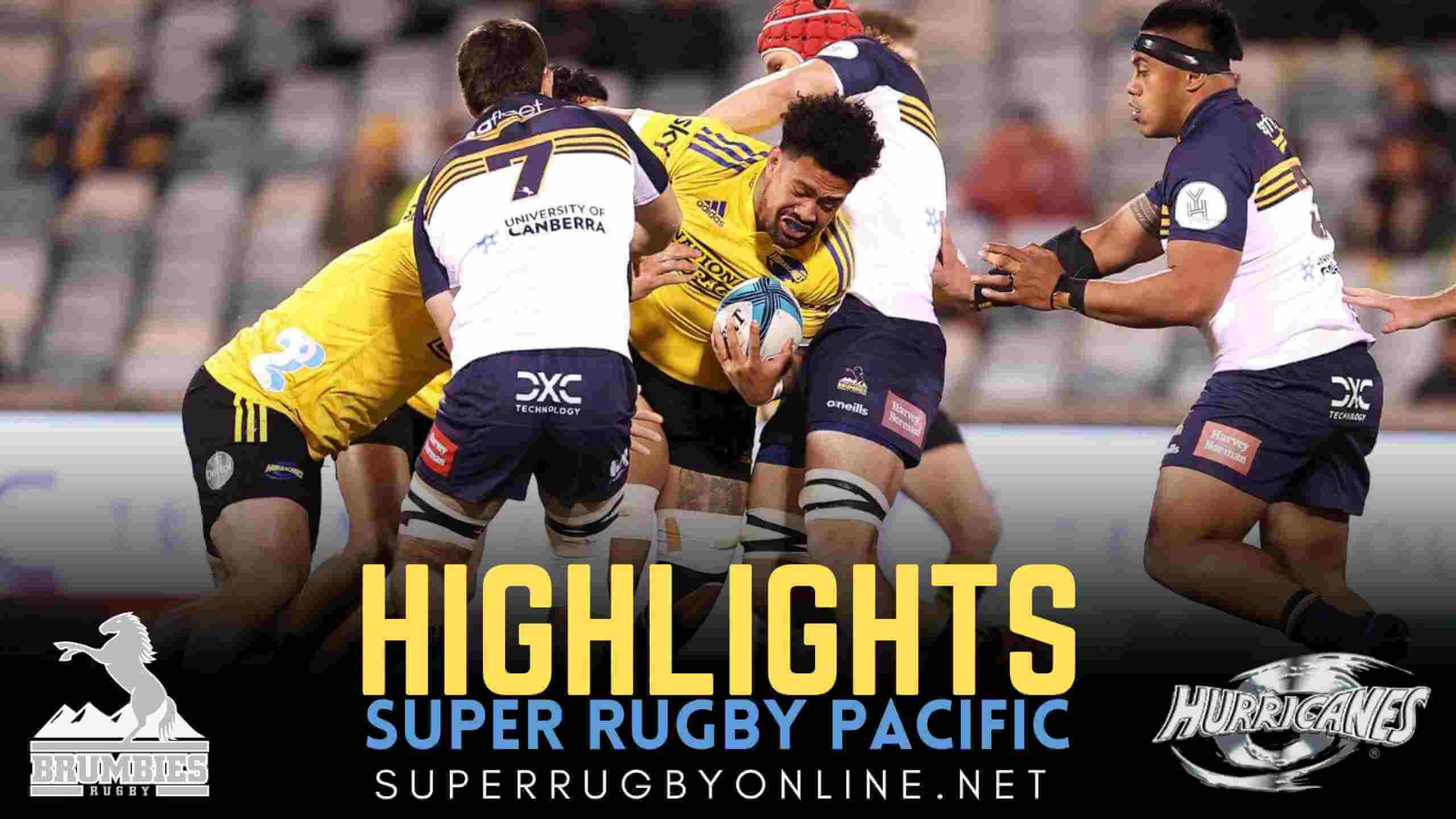 Brumbies Vs Hurricanes QF Highlights 2022