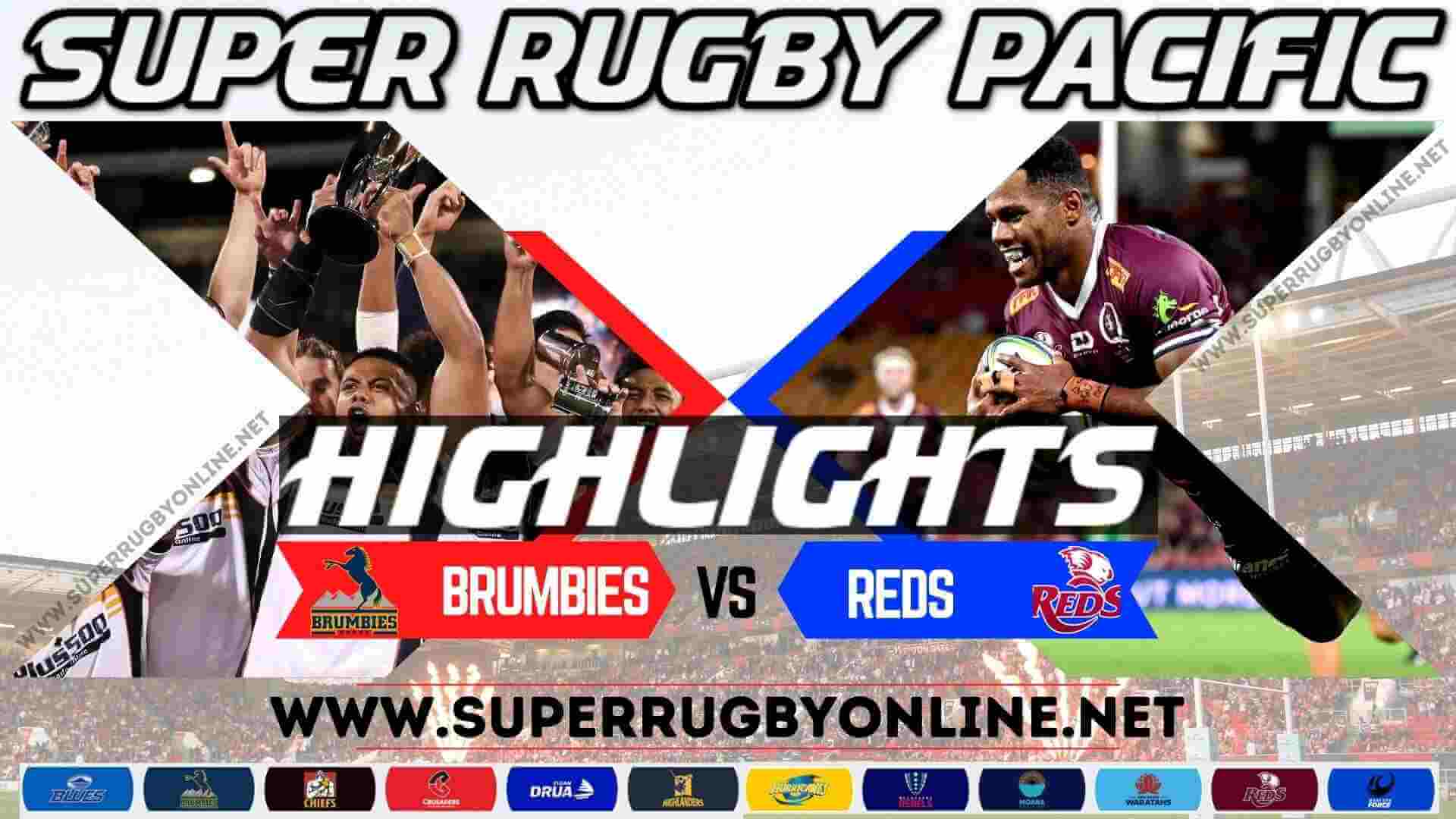 Brumbies Vs Reds Highlights 2023 RD 3