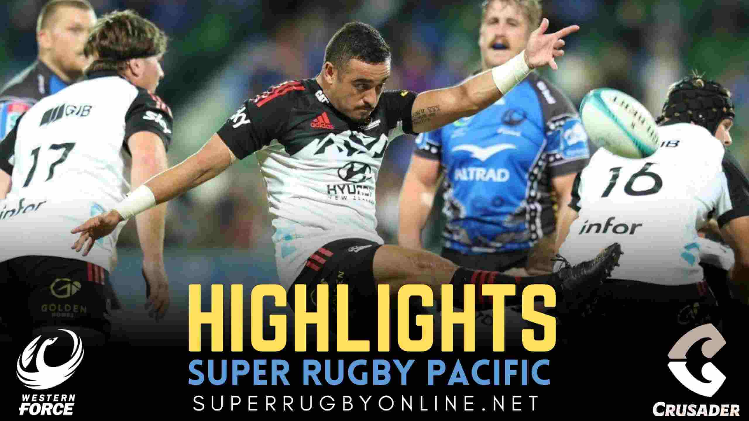 Force Vs Crusaders Highlights 2022 Rd 12