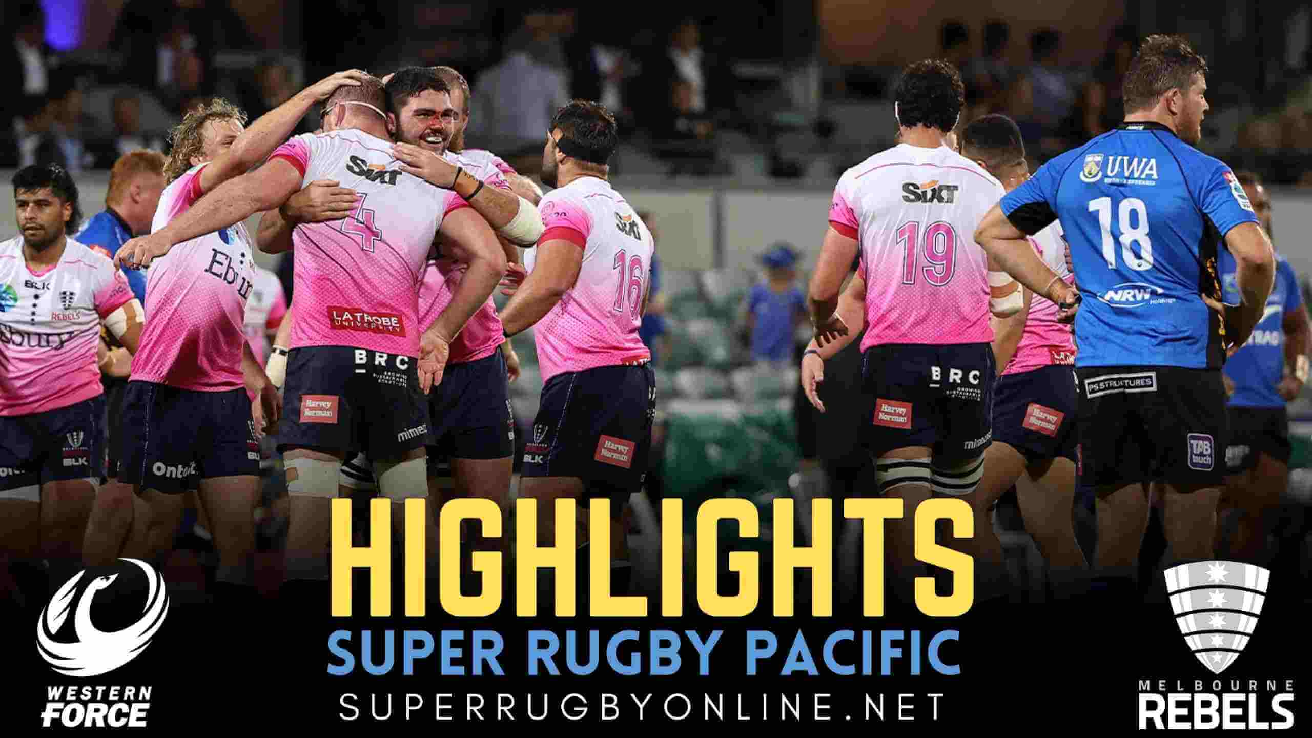 Force Vs Rebels Highlights 2022 Rd 8 Super Rugby