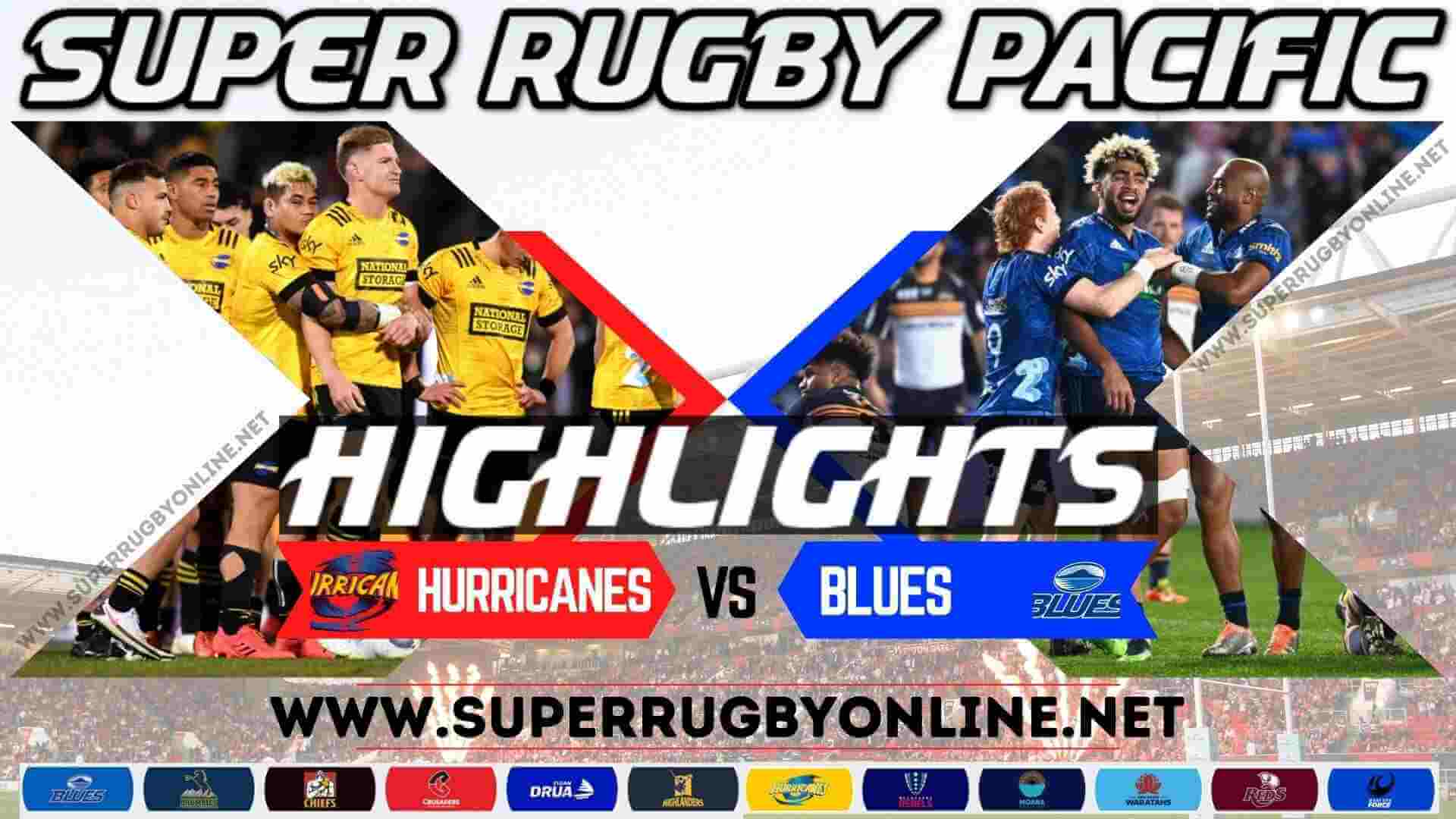 Hurricanes Vs Blues Highlights 2023 RD 3