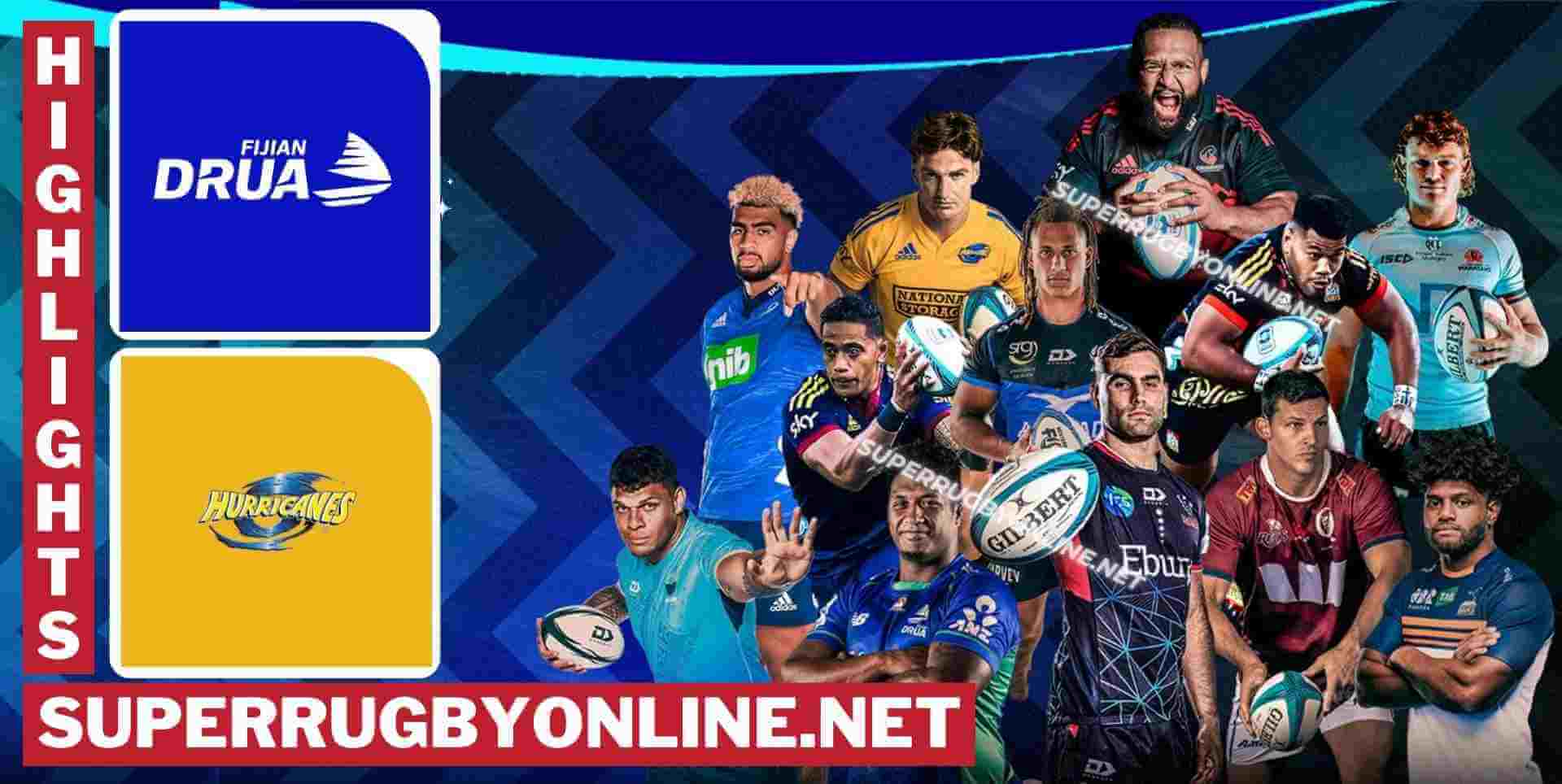 Fijian Drua Vs Hurricanes Highlights 2024 RD 9