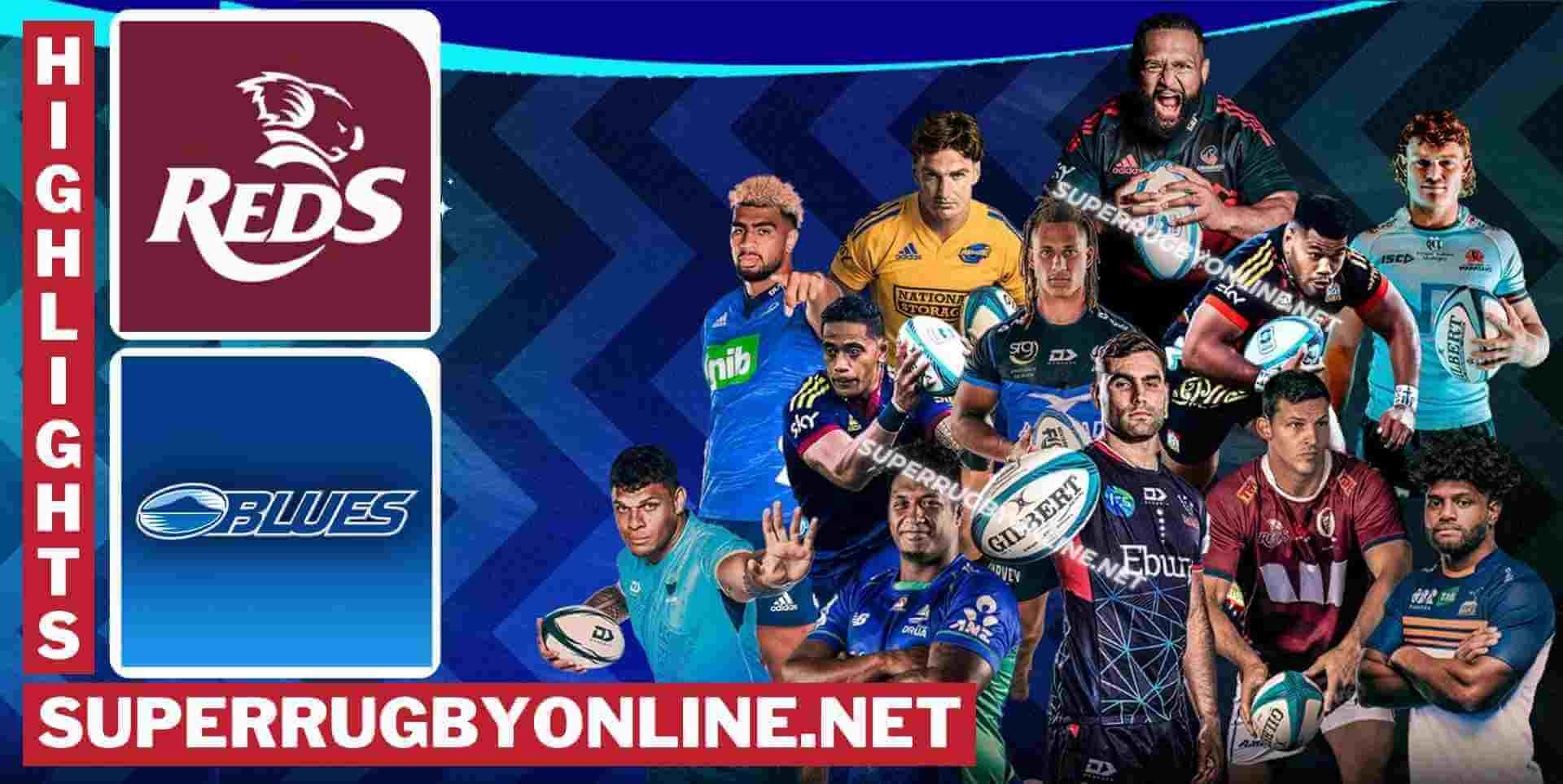 Reds Vs Blues Highlights 2024 RD 10
