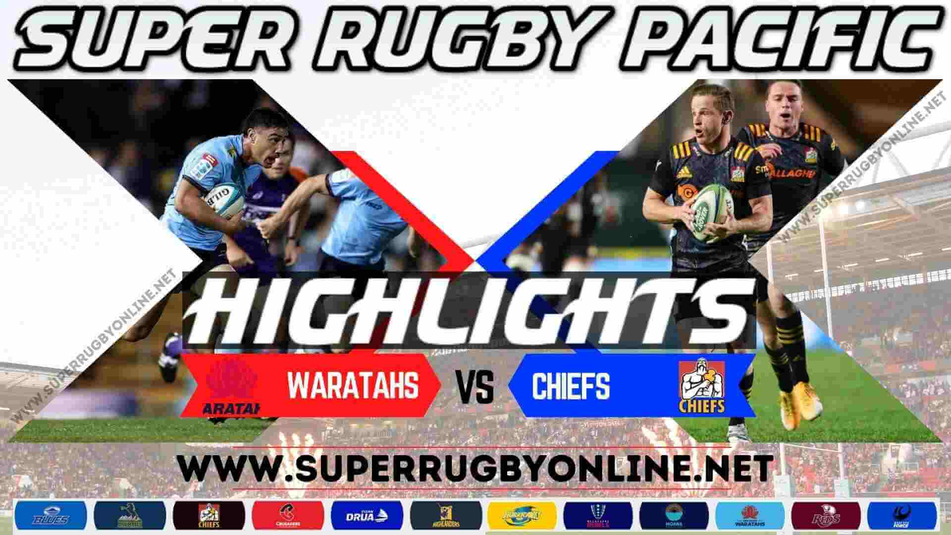 Waratahs Vs Chiefs Highlights 2024 RD 10