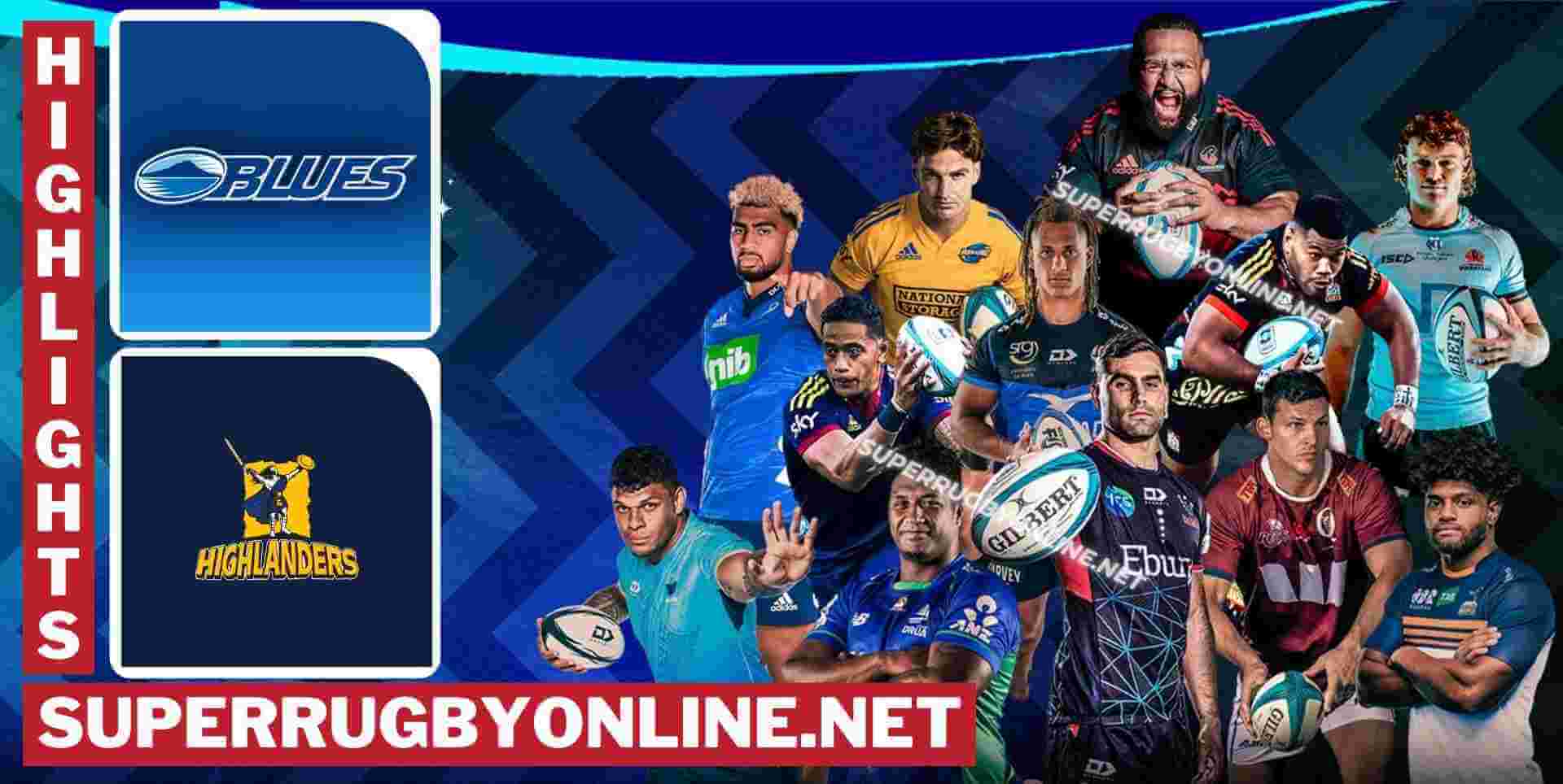 Blues Vs Highlanders Highlights 2024 RD 13