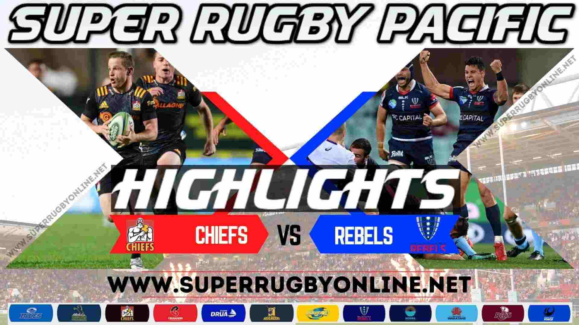 Rebels Vs Chiefs Highlights 2024 RD 13