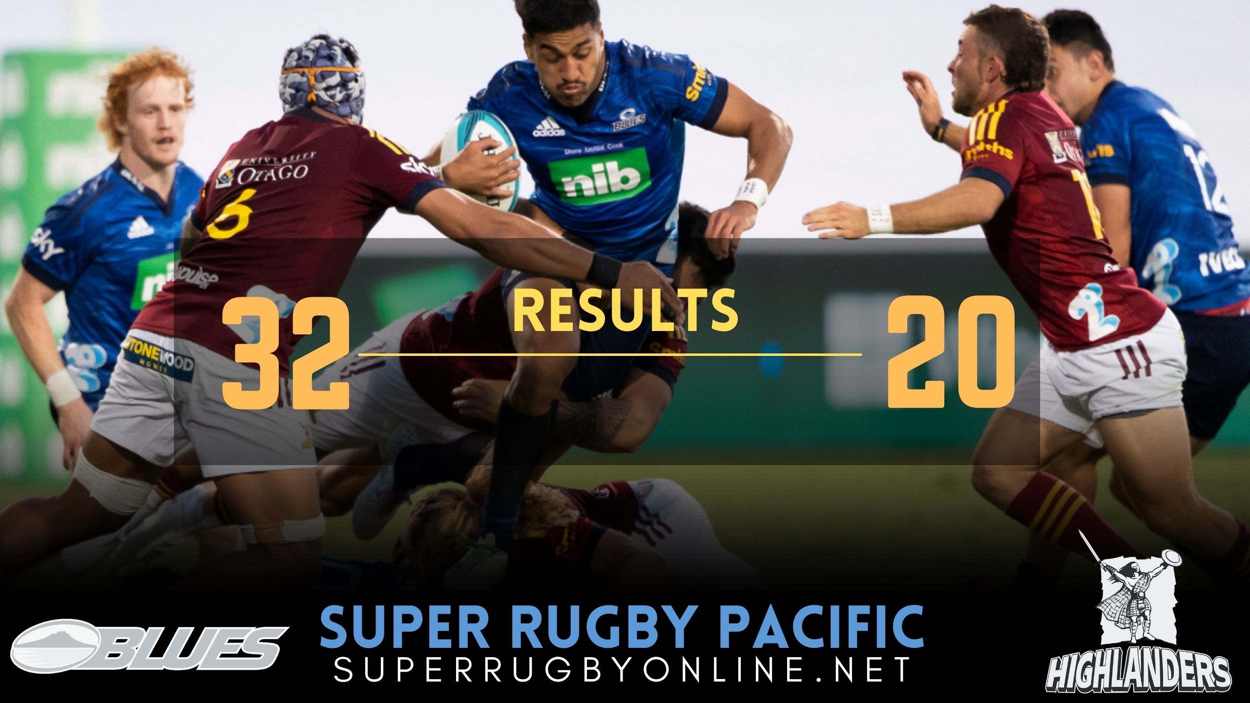 Blues vs Highlanders Q-F Results 2022 | Super Rugby Pacific