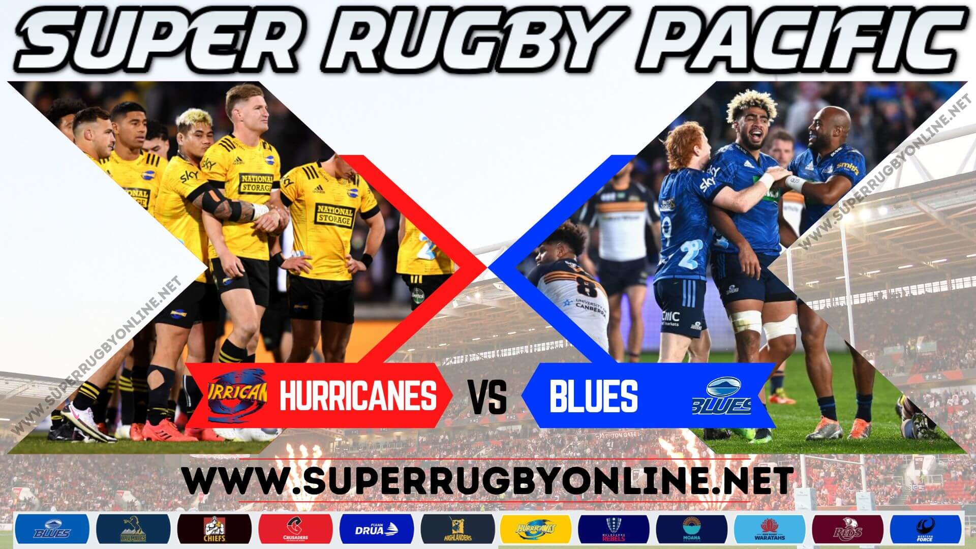 Hurricanes vs Blues Result 2023 Rd 3 | Super Rugby Pacific